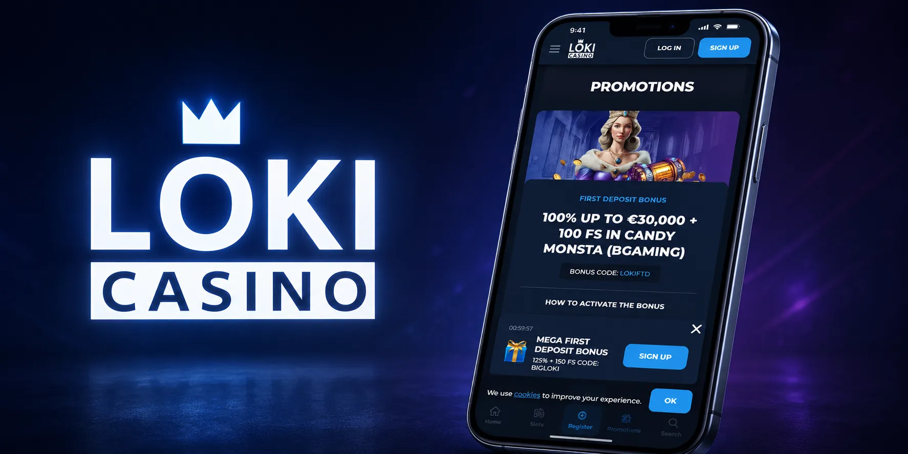 Loki Casino App-schermafbeelding